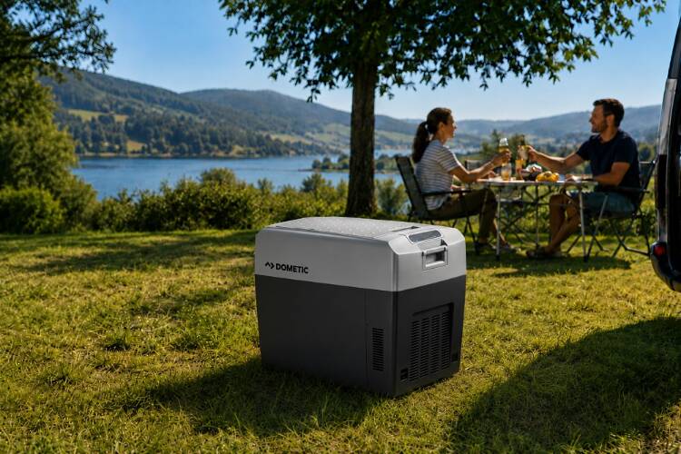 Dometic TropiCool TCX35 hordozható termoelektromos hűtőlada 33L használata