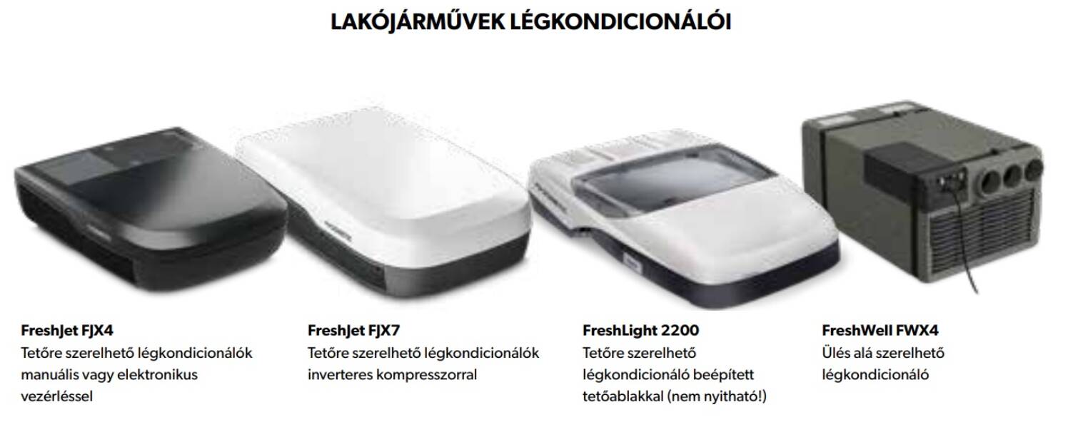 Lakójárművek légkondicionálói