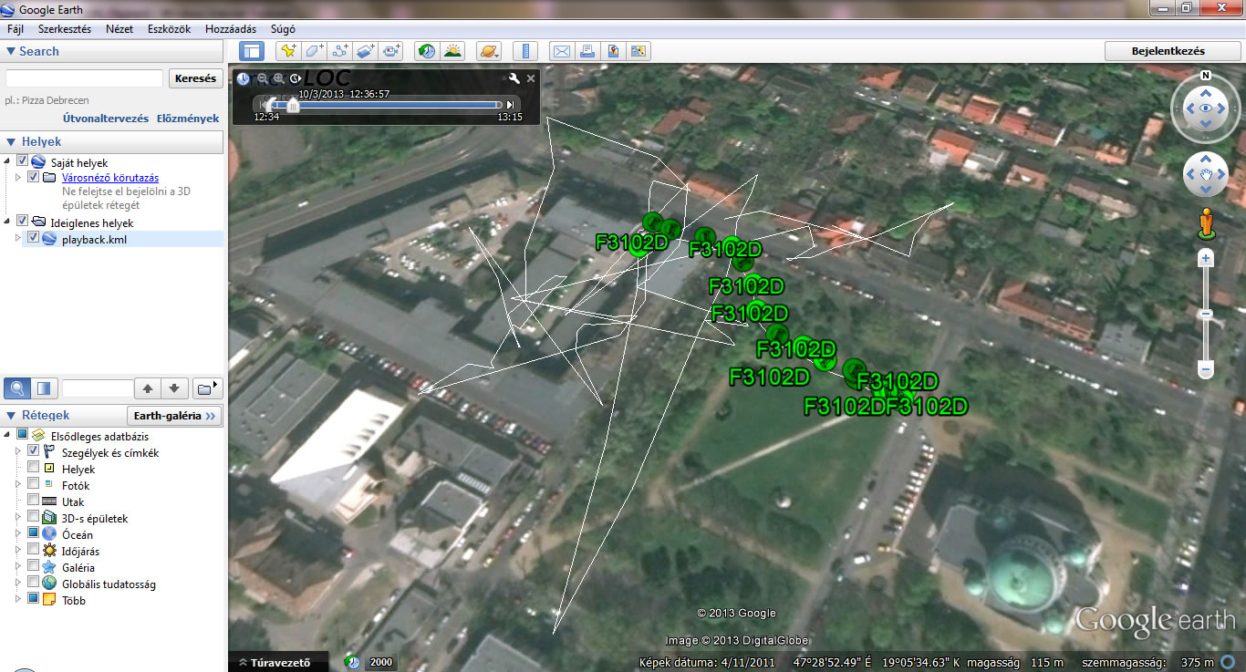 Diszpécser szoftver GPS helymeghatározással