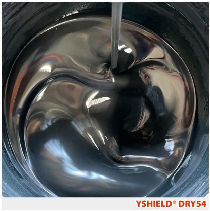 Yshield DRY54 elektroszmog elleni falfesték előkészítés közben Yshield DRY54