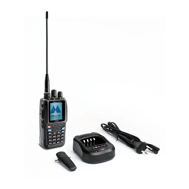Midland CT890 kézi amatőr VHF/UHF kétsávos adóvevő rádió