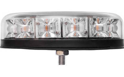 Strobos LED Baquada Dual Color LED Beacon - Amber/Blue, Fixed Mount