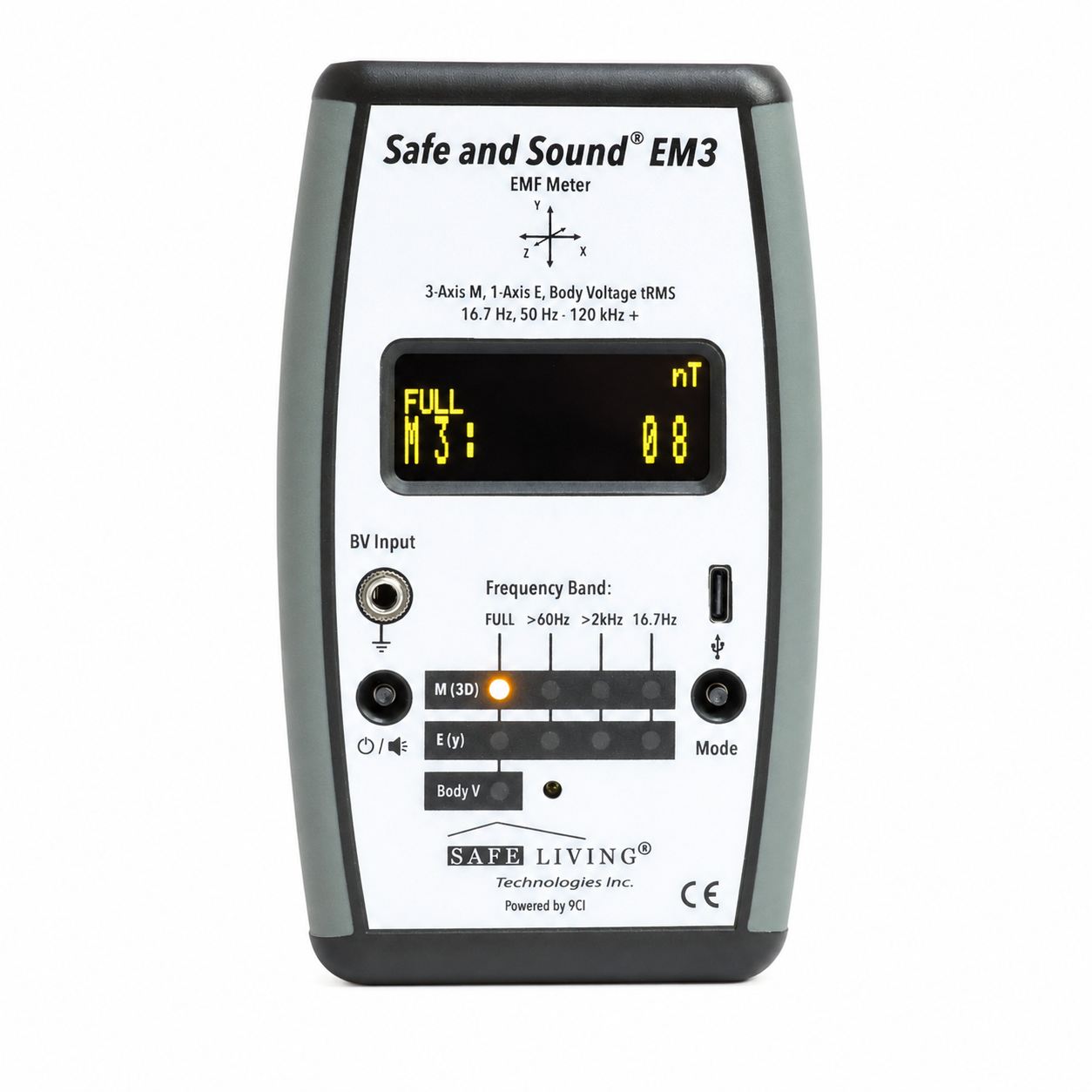 Safe & Sound EM3 mágneses és elektromos térmérő (A kép illusztráció, amely opcionális eszközöket is tartalmazhat!) Safe & Sound EM3 mágneses és elektromos térmérő