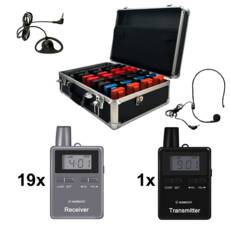 Albrecht ATR400 Tourist Guide Set (19+1pcs + Wheeled Charging Case)