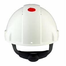 3M G3000NUV-VI White, Ratchet, Plastic Safety Helmet