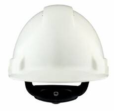 3M G3000NUV-VI White, Ratchet, Plastic Safety Helmet