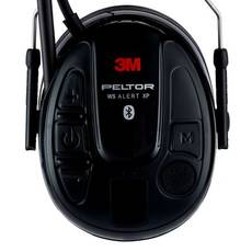 3M Peltor MRX21P3E2WS6, WS Alert XP, fekete sisakra csatlakoztatható