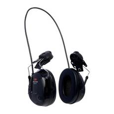 3M Peltor ProTac III Slim Cups, Black Headset with Helmet Attachment