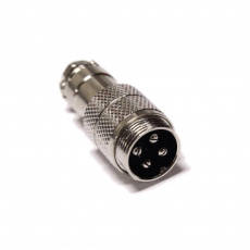 4 Pin Male Line Microphone Connector