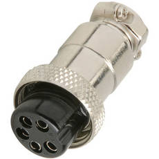 5 Pin Female Line Microphone Connector