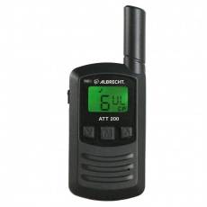 Albrecht ATT 200 mini Licence Free PMR Walkie Talkie Radio