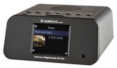 Albrecht DR 450 WIFI internet, DAB+ és FM rádió és ébresztőóra