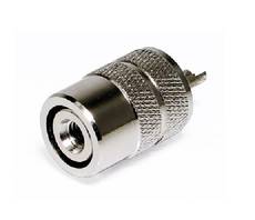 Albrecht PL259/R Connector for RG-58 Cable