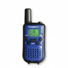 Albrecht TecTalk Easy 2 PMR 446 Walkie Talkie Radio (Blue, Pair)