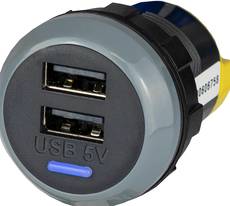 Alfatronix PowerVerter PV65R-D Double Output USB Charger