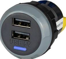 Alfatronix PowerVerter PV65R-D Double Output USB Charger