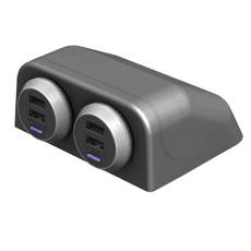 Alfatronix PowerVerter PV-USB-TPOD Double Mounting Pod