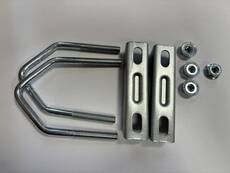 Amiko Double Mounting Clamp for Wall Brackets