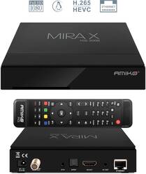 Amiko MiraX HiS-2000 Hybrid OTT and Satellite receiver