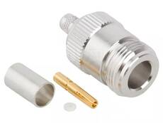 Amphenol N Female Crimp Connector H-155