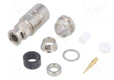 Telegartner BNC Plug Crimp Connector RG214