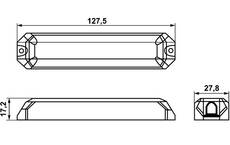 Hella BST LED Blue Additional Light Signal
