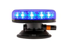 Strobos LED Baquda kék vákumtalpas mobil megkülönböztető jelzés