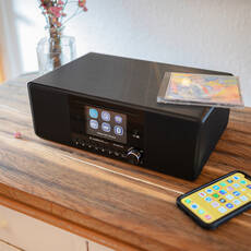 Albrecht DR 895 Internet Radio with /FM /CD /BT (Black)