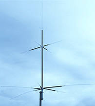 Diamond CPVU8 rövidhullámú többsávos bázis antenna