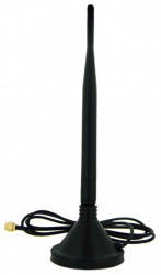 MaxLink dönthető mágnestalpas 5dBi körsugárzó WiFi antenna 2,4GHz