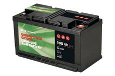 Dometic NDS GreenPower AGM GP100 lakóautó akkumulátor
