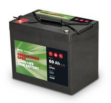 Dometic NDS GreenPower AGM GP60 lakóautó akkumulátor