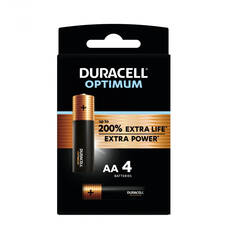 DURACELL Optimum AA Alkaline Battery LR6