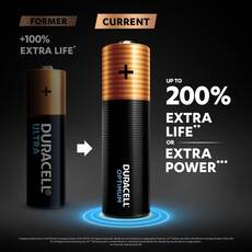 DURACELL Optimum AA Alkaline Battery LR6