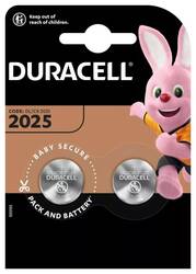 Duracell 3V Lithium Battery CR2025 BL2
