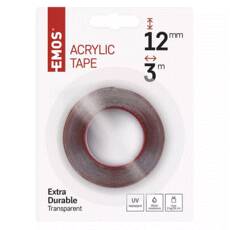 Emos akril kétoldalú ragasztószalag 18mm/3m F6080