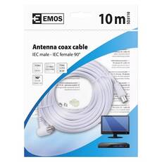 Emos TV antenna koax kábel 10m 90° S31010 