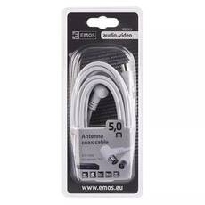 Emos TV antenna koax kábel 5m 90° B3105