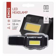 Emos COB LED 110lm fejlámpa P3537