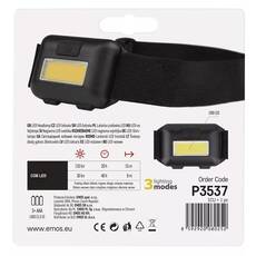 Emos COB LED 110lm fejlámpa P3537