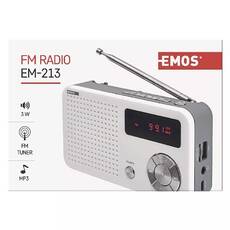Emos EM-213 mp3 lejátszó FM-rádióval