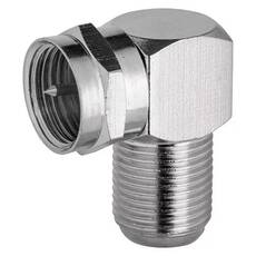 Emos F Plug - F Socket 90° adapter R5639