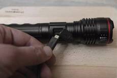 Emos Battery Powered Metal LED 600 lm Flashlight P3116 