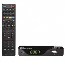 Emos EM190-S DVB-T2 set-top box beltéri egység J6014 