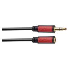 Emos stereo extension cable 3.5 jack plug-socket 2.5m SM5102