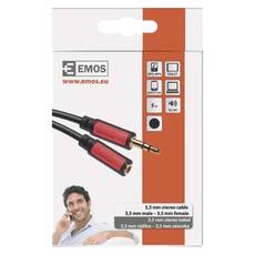 Emos stereo extension cable 3.5 jack plug-socket 5m SM5105