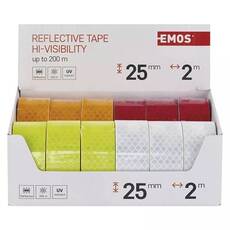 Emos öntapadós fényvisszaverő szalag 25mm/2m F6070