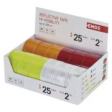 Emos öntapadós fényvisszaverő szalag 25mm/2m F6070