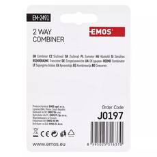 Emos EU 2491/D193 antenna közösítő 