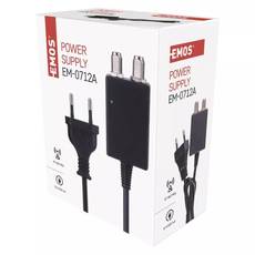 Emos J58133 tápegység 12V/100mA, TV antenna erősítőhöz